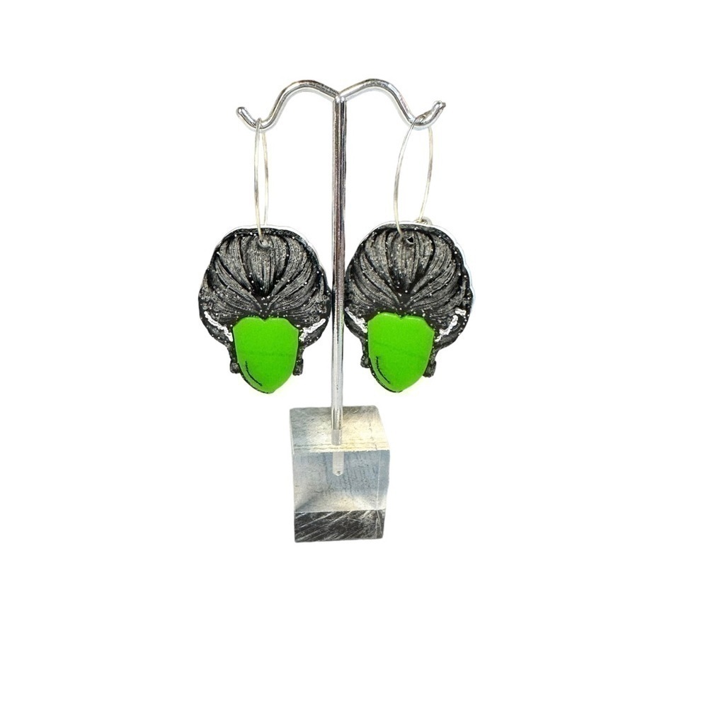 Bride of‎ Frankenstein Acrylic Earrings